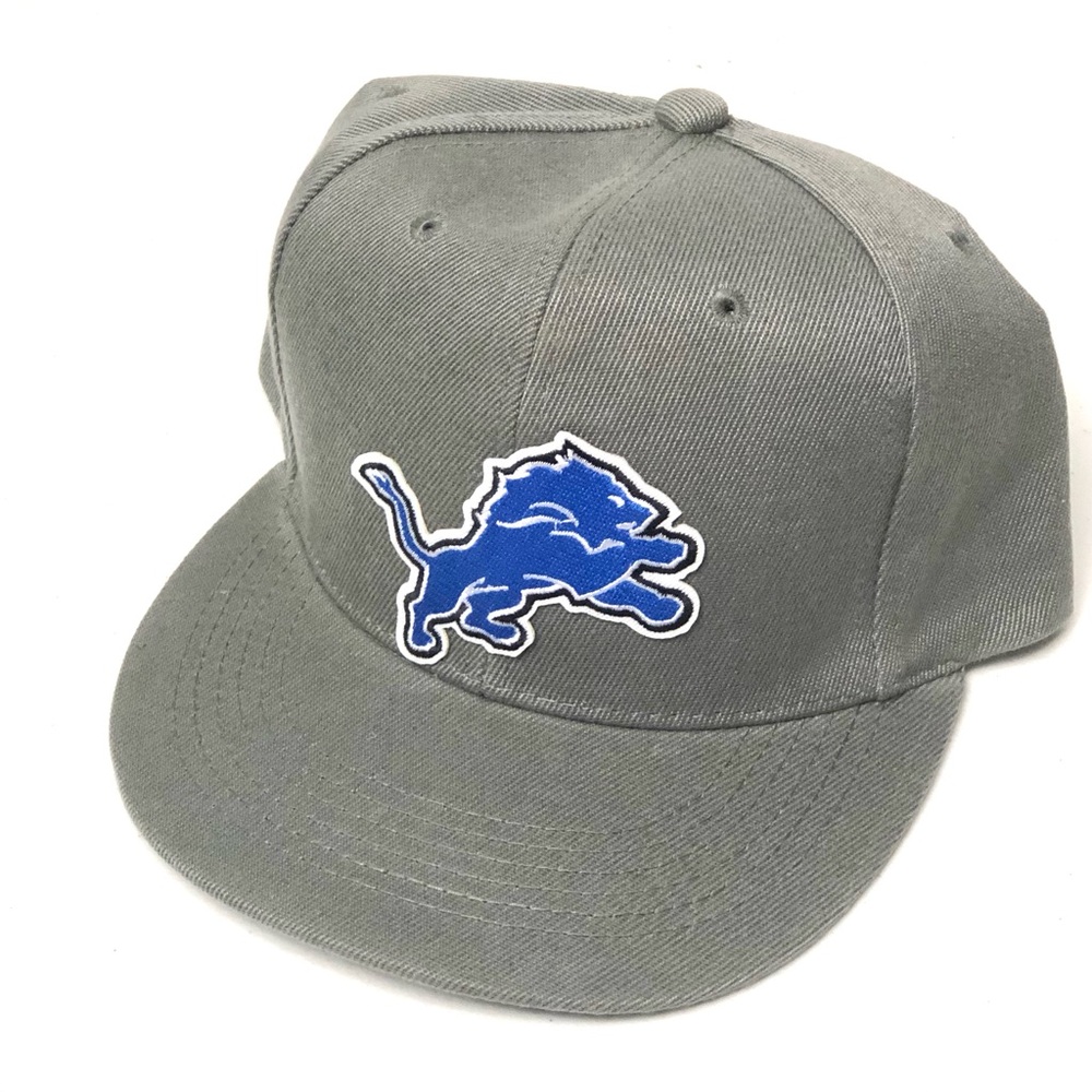 Detroit Lions Gray Snapback Hat